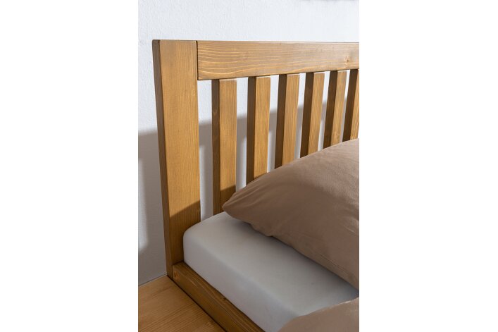 Family Bed GOZO | Spruce - dark waxed (270x200cm)