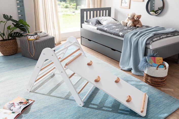 Wooden Slide and Climbing Ramp for Toddlers | RIMA